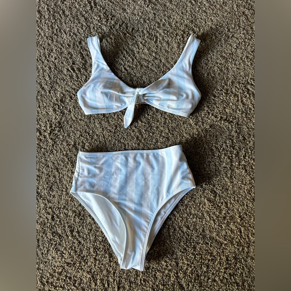 Hollister Striped bikini set